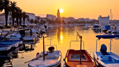 Croatia Split boats