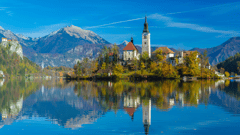 Stunning Lake Bled, Slovenia 