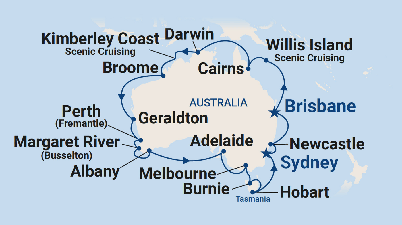 Your cruise at a glance (Destinations vary depending on departure. Please see the itinerary section below for ports on your preferred departure.)