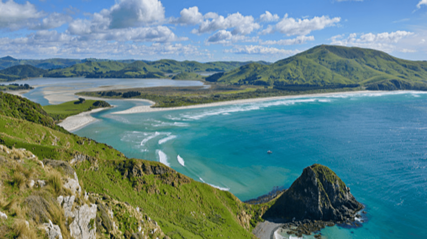 Allans Beach, Hoopers Inlet, Dunedin South Island New Zealand