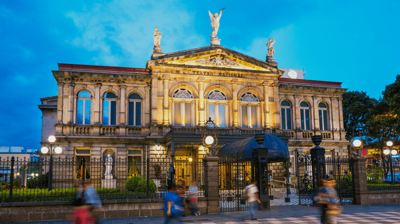 View the magnificent National Theatre