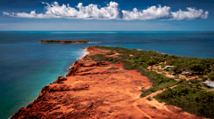 Aerial view of Koolijamon, Western Australia 
