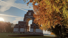Autumn at Thiepval Memorial
