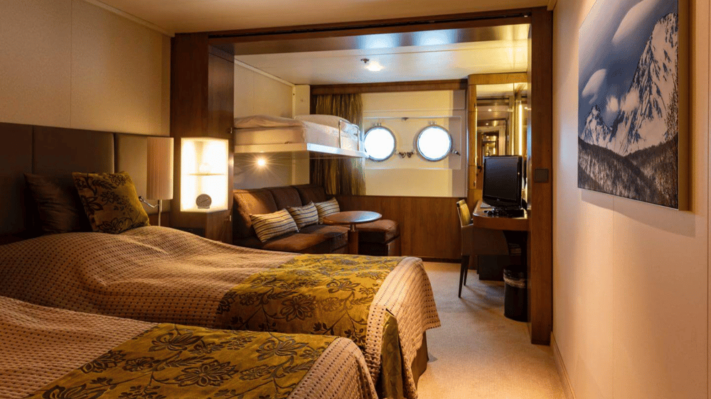 Main Deck Triple Cabin