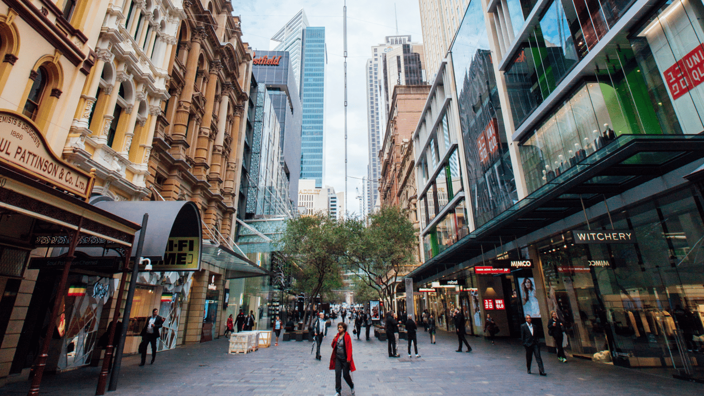 Shopping Pitt Street Mall 