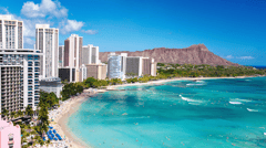 Hawaii - Waikiki Beach 