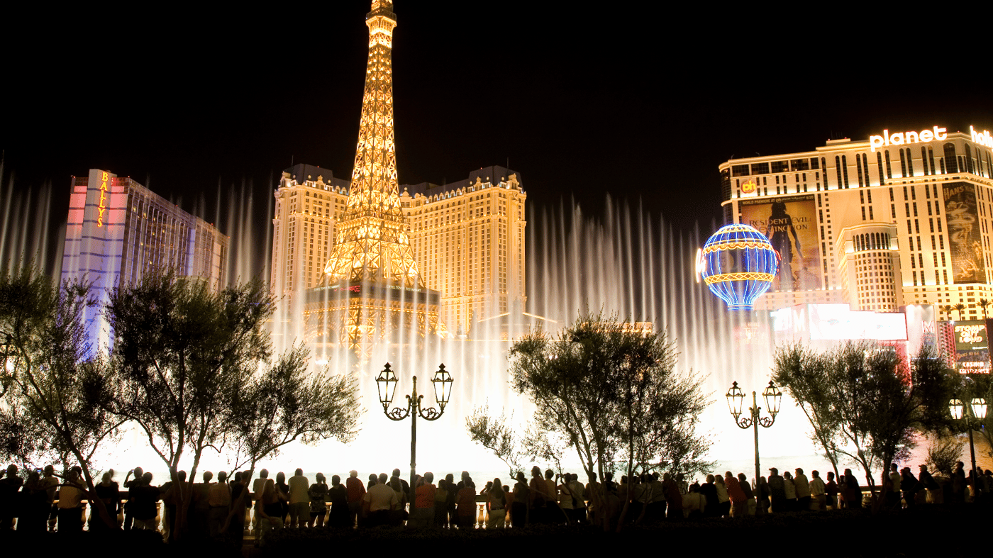 Some of Vegas' most memorable sights are just a short walk away