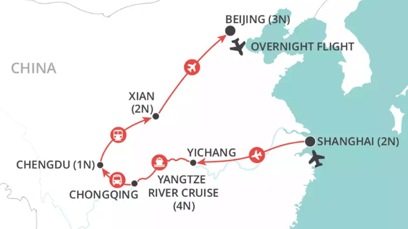 Your tour at a glance