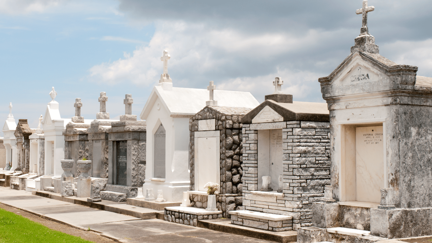 famous St. Louis Cemetery 