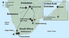 Your tour at a glance