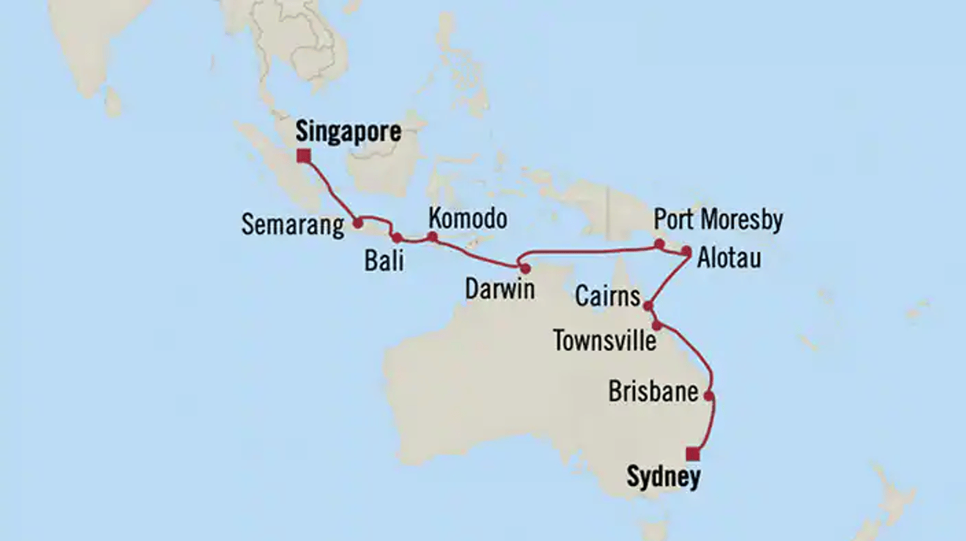 Your cruise at a glance