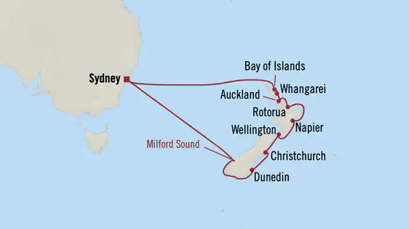 Your cruise at a glance