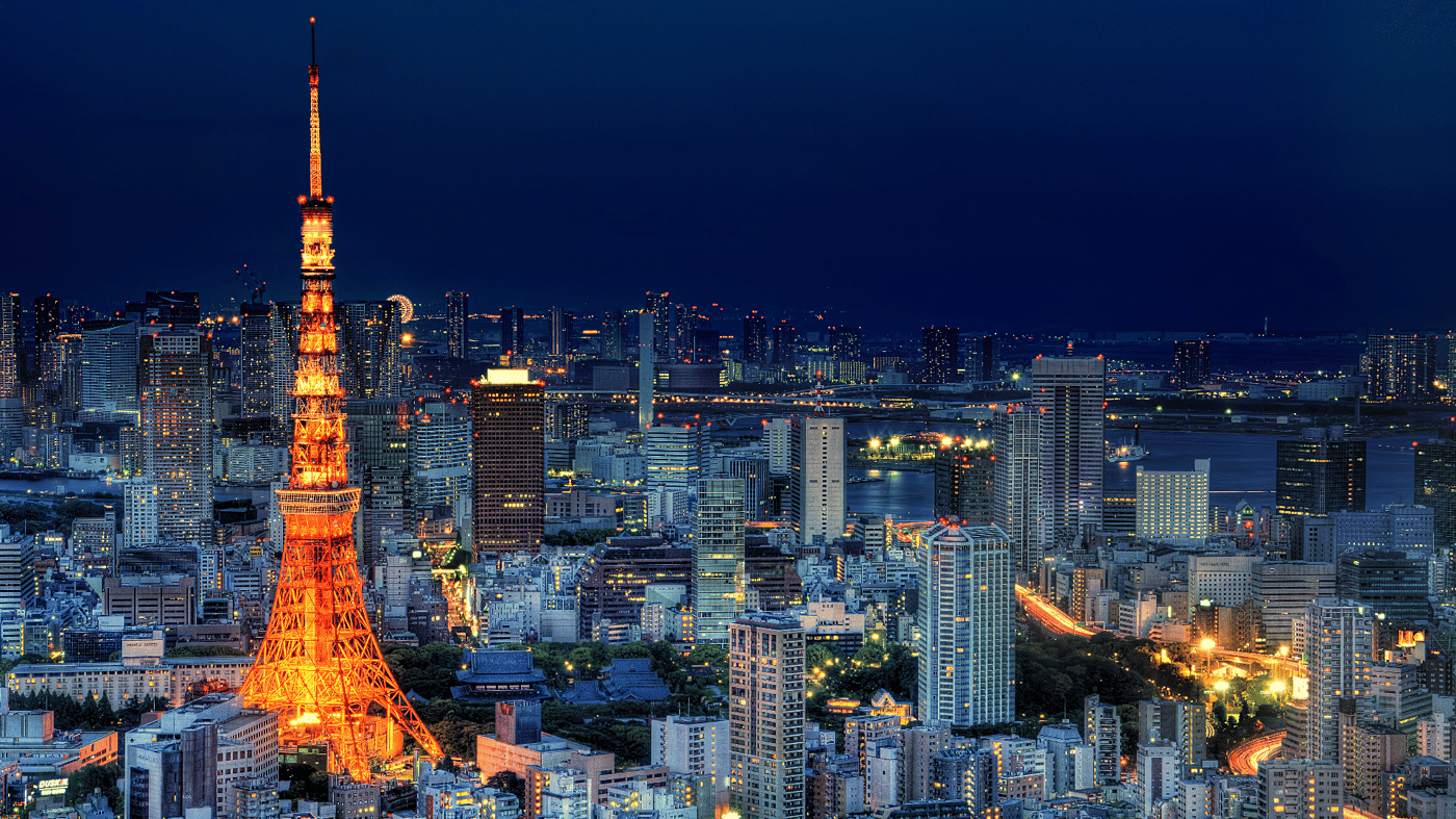 Eiffel Tower in Tokyo, Japan
