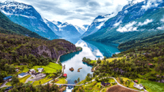 Cruise through the beautiful Fjords