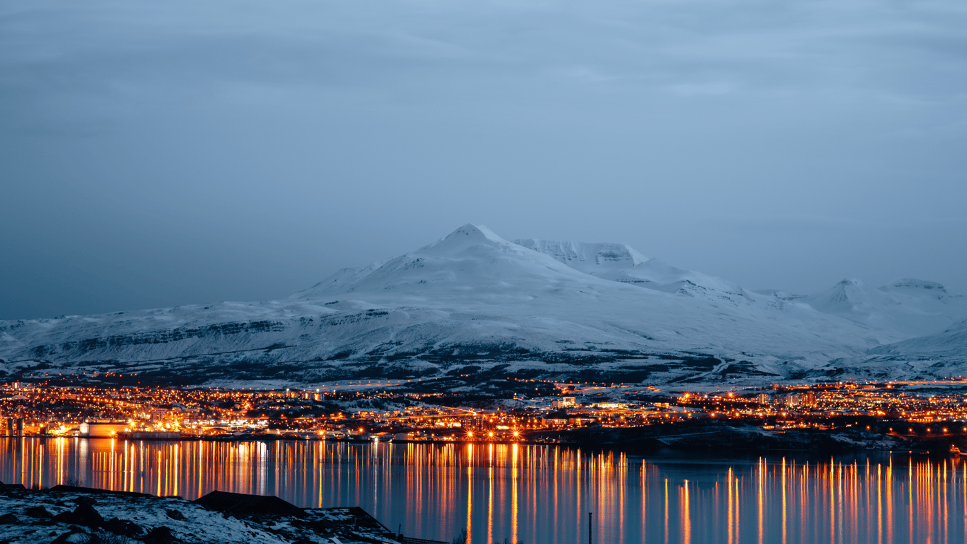 Enjoy the breathtaking Akureyri, Iceland