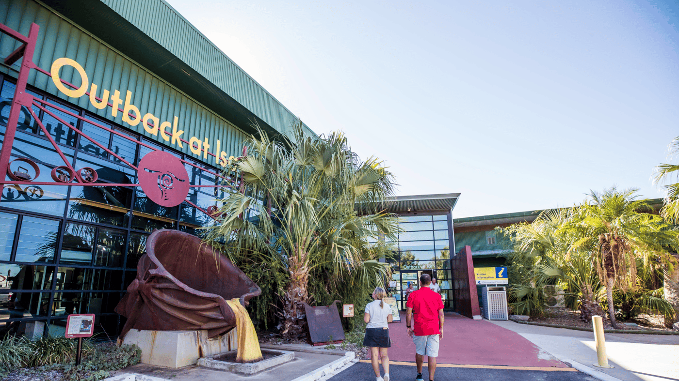 Visit the Riversleigh Fossil centre and  Fish Hatchery at the Outback Isa Park