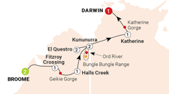 Your itinerary at a glance