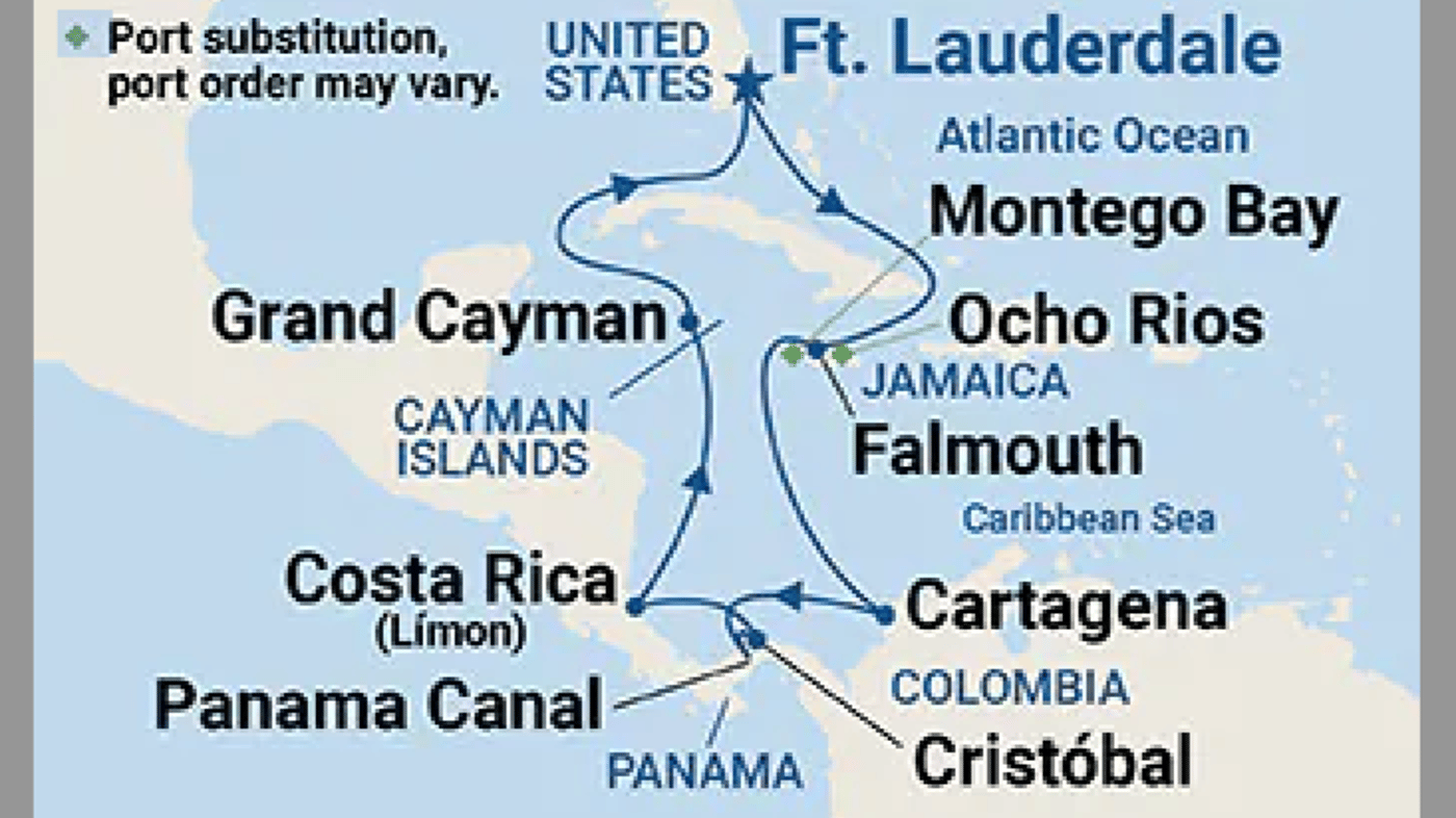 Your itinerary at a glance