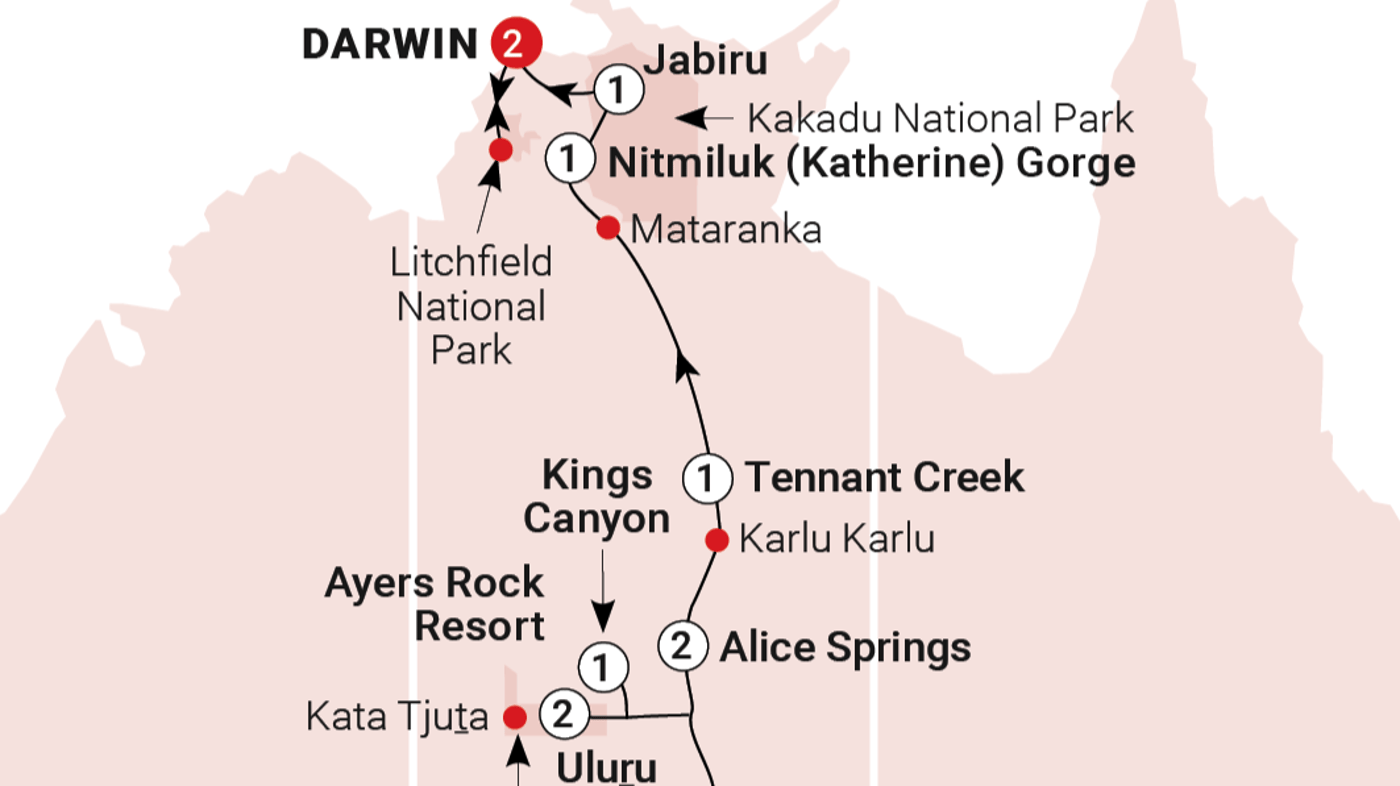 continuation to Darwin