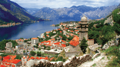 Kotor, Montenegro: Set to a backdrop of majestic mountains, the scenery is second to none, so be sure to keep your camera handy.