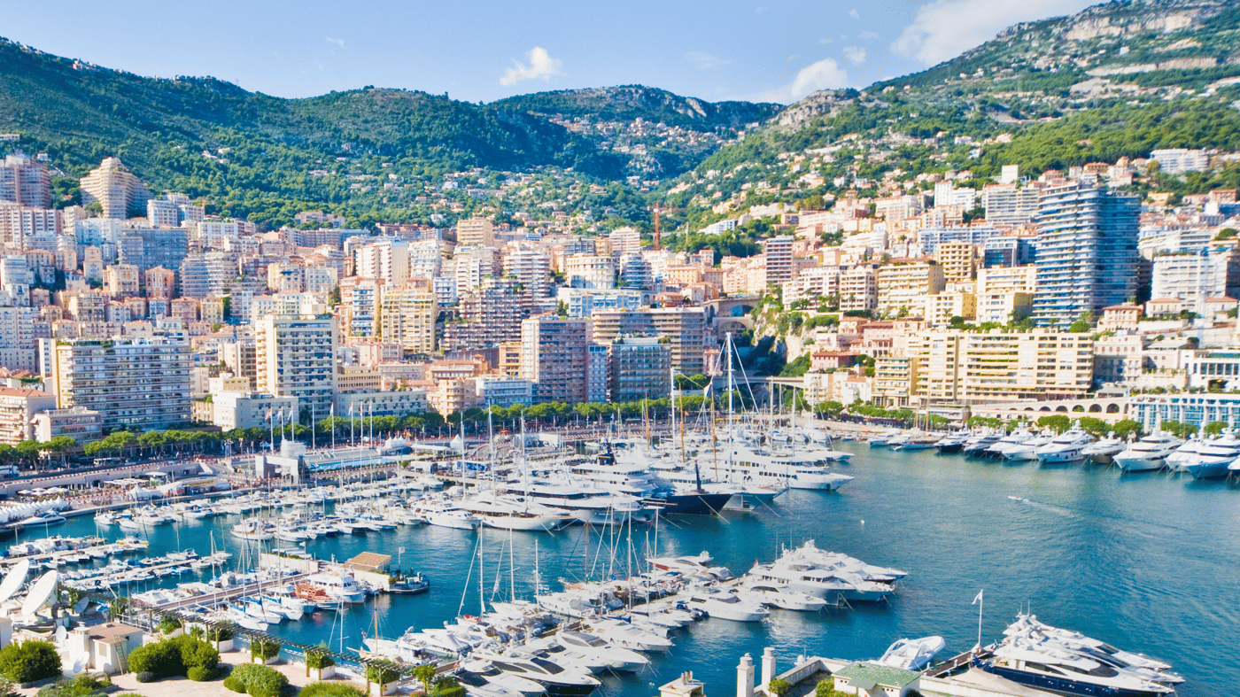 Monte Carlo, Monaco: The Principality of Monaco is the epitome of Riviera chic. This tiny enclave of 370 acres surrounds a sheltered harbor that draws yachts from around the world to enjoy the beautiful scenery, mild weather and elegant casino. 