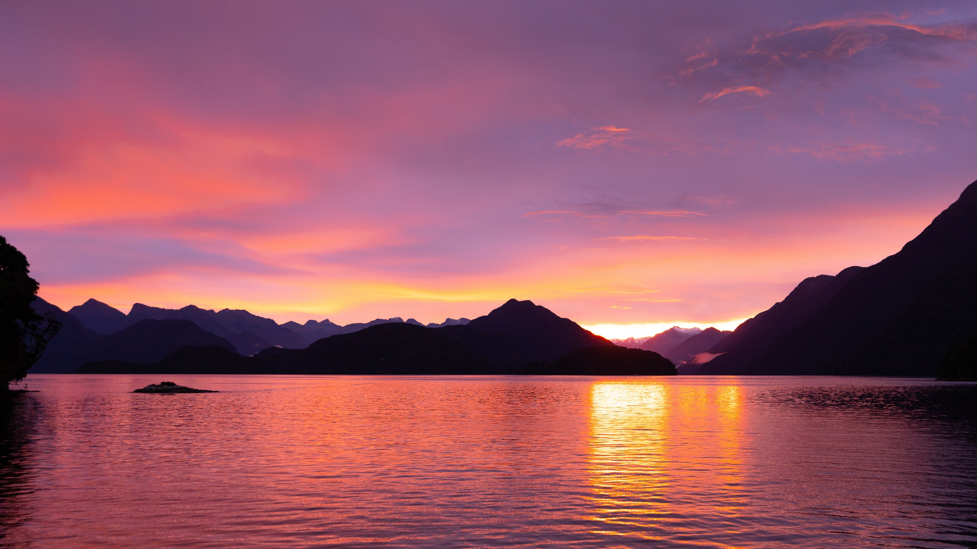 Fiordland Sunset