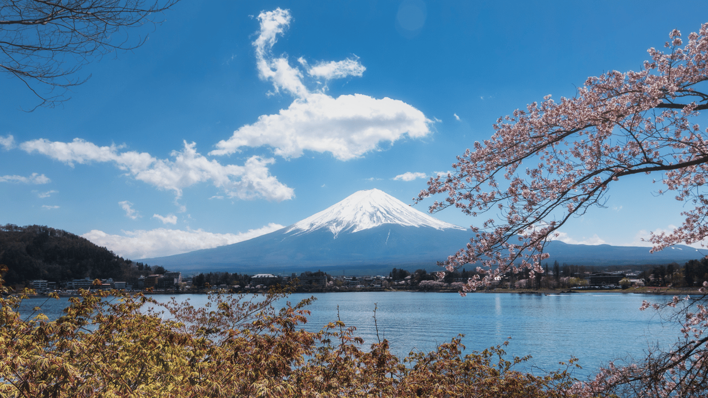 Mt Fuji – At 3,776m, Mount Fuji is the highest of Japan's mountains and an iconic symbol of the country. Mount Fuji is notoriously shy and is often enveloped by clouds.
