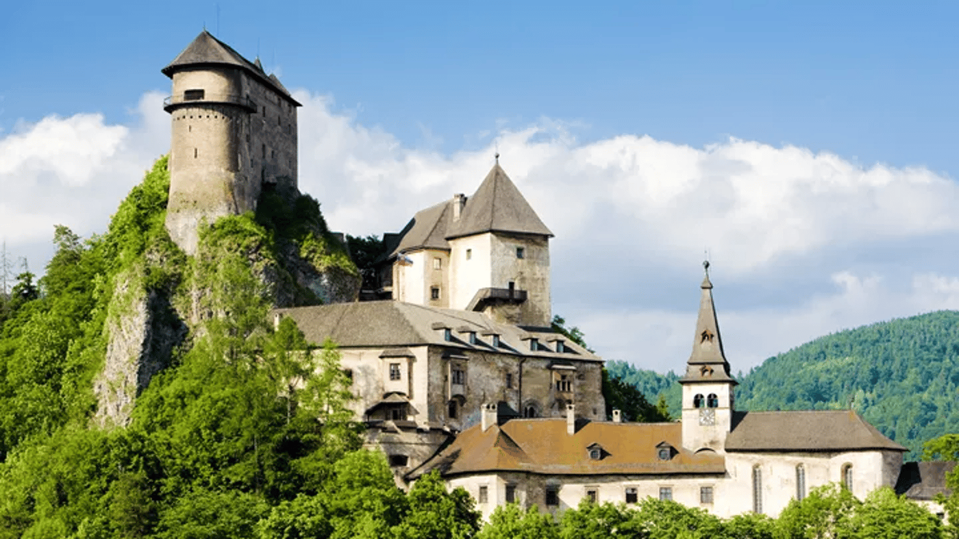 Castle Oravsky Slovakia 