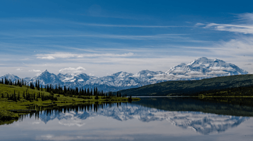 Wonder Lake, Denali National Park and Preserve, Alaska, US