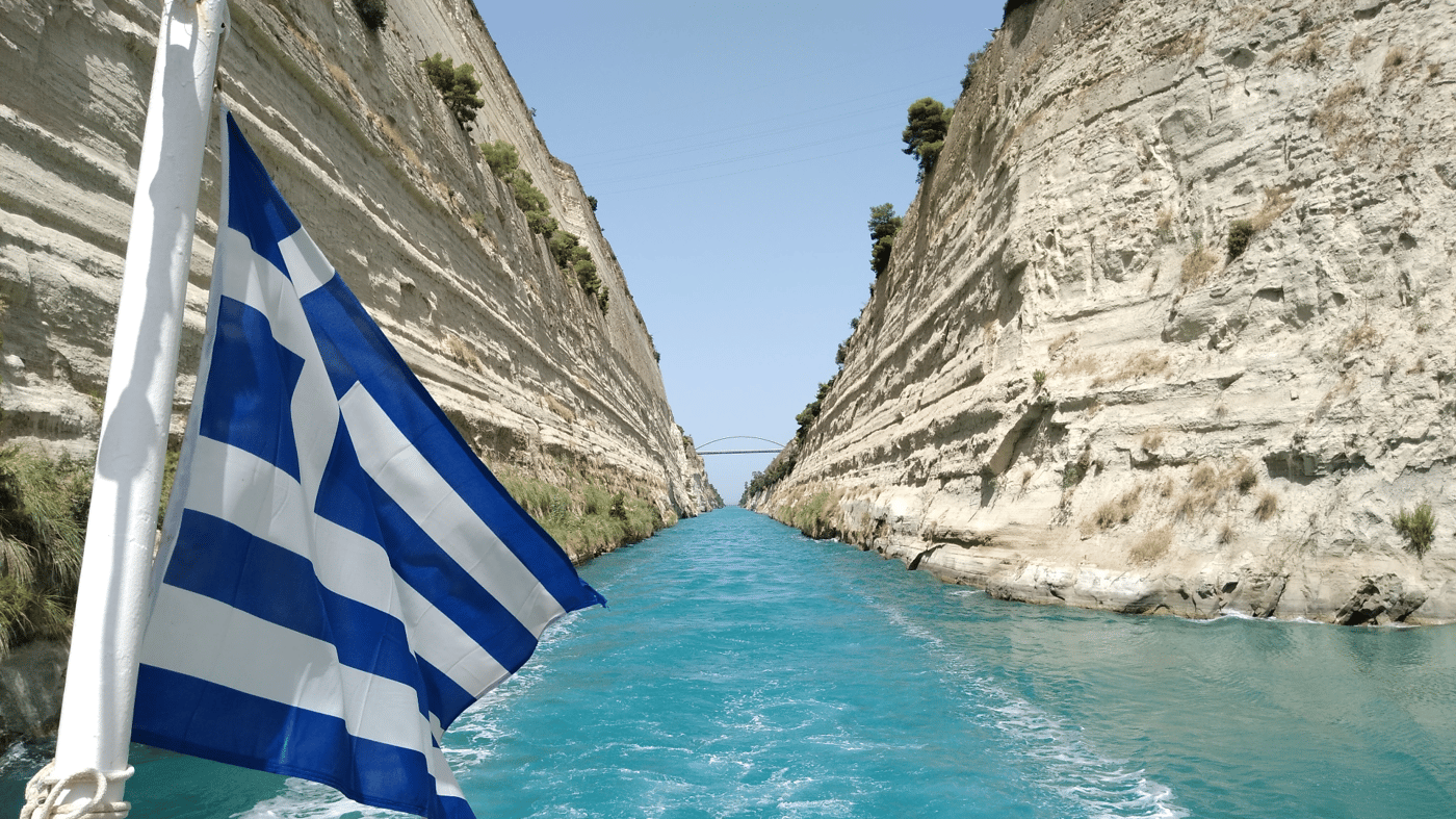 Corinth Canal, Greece