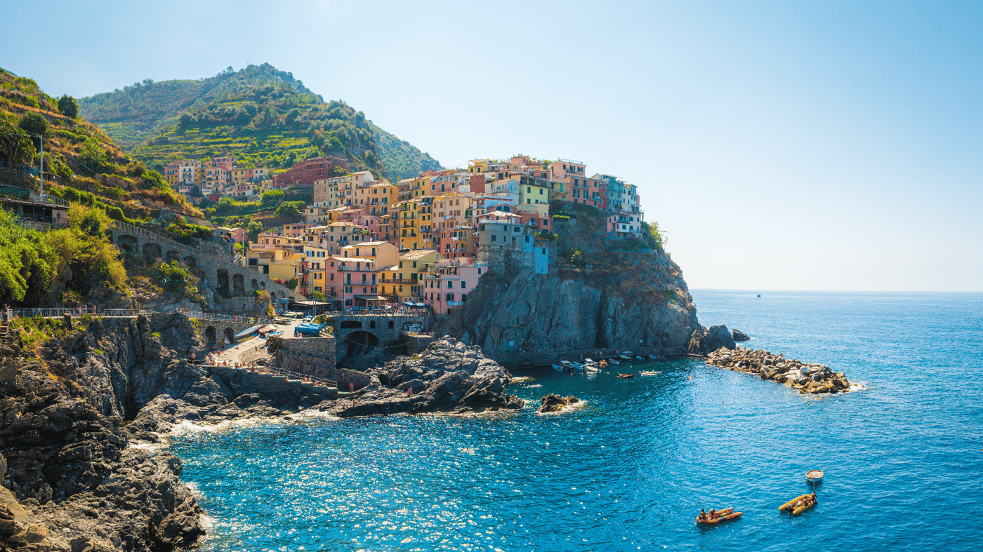 At the UNESCO-listed Cinque Terre, join your Local Expert and visit the cliffside towns of Manarola and Monterosso. 