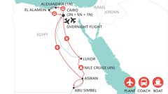 Your itinerary at a glance