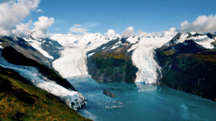 A cruise to Prince William Sound offers one of the best possible opportunities to view massive Alaska glaciers—it boasts more than 150 with 17 tidewater glaciers known for thunderous ice calving. But that’s just the beginning. This large body of water encompasses countless fjords, cascading waterfalls, and spectacular vistas of the glaciated Chugach mountains. 