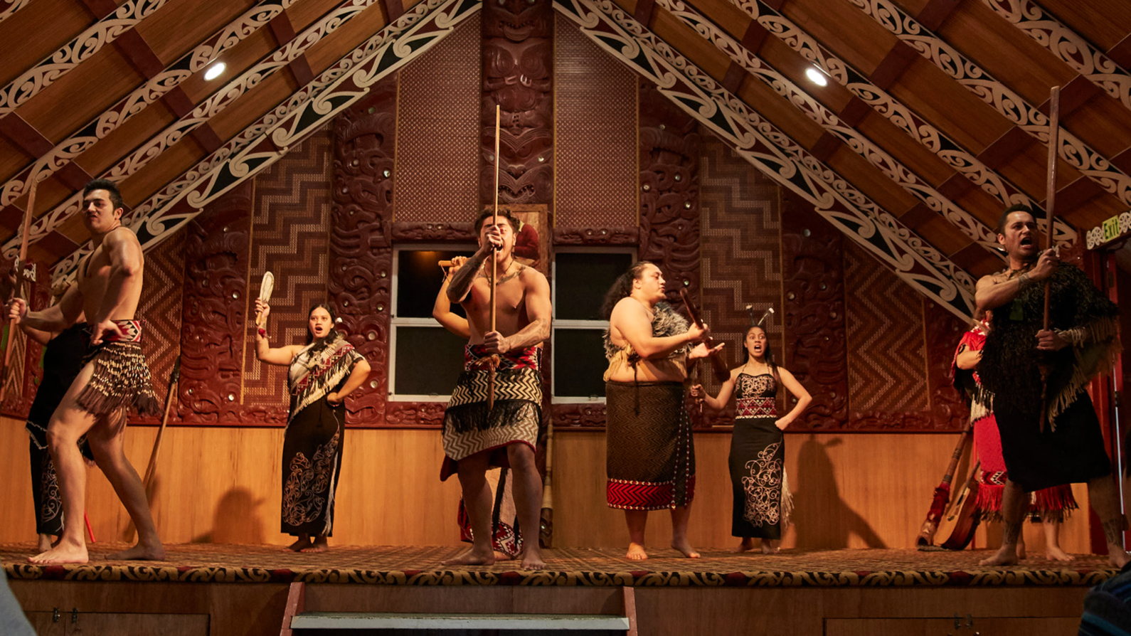 Te Puia Maori performance 
