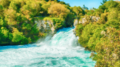 The mighty Huka Falls 