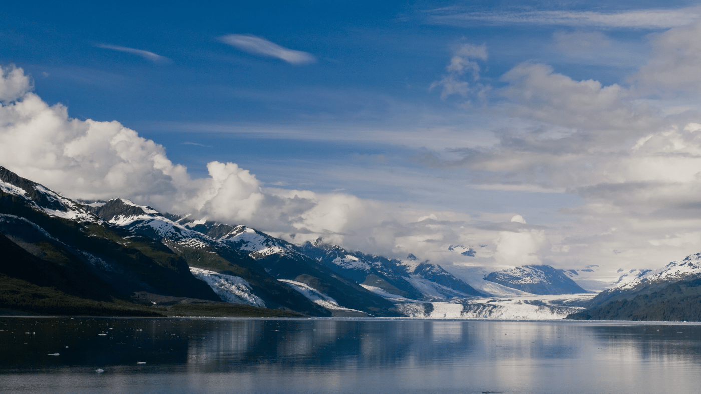 Scenic cruising College Fjord will bring you close to many glaciers—there’s even a spot where you can see eight at once. Your chances of watching ice thunder into the water is high, as the Prince William Sound is one of the most active areas for calving.