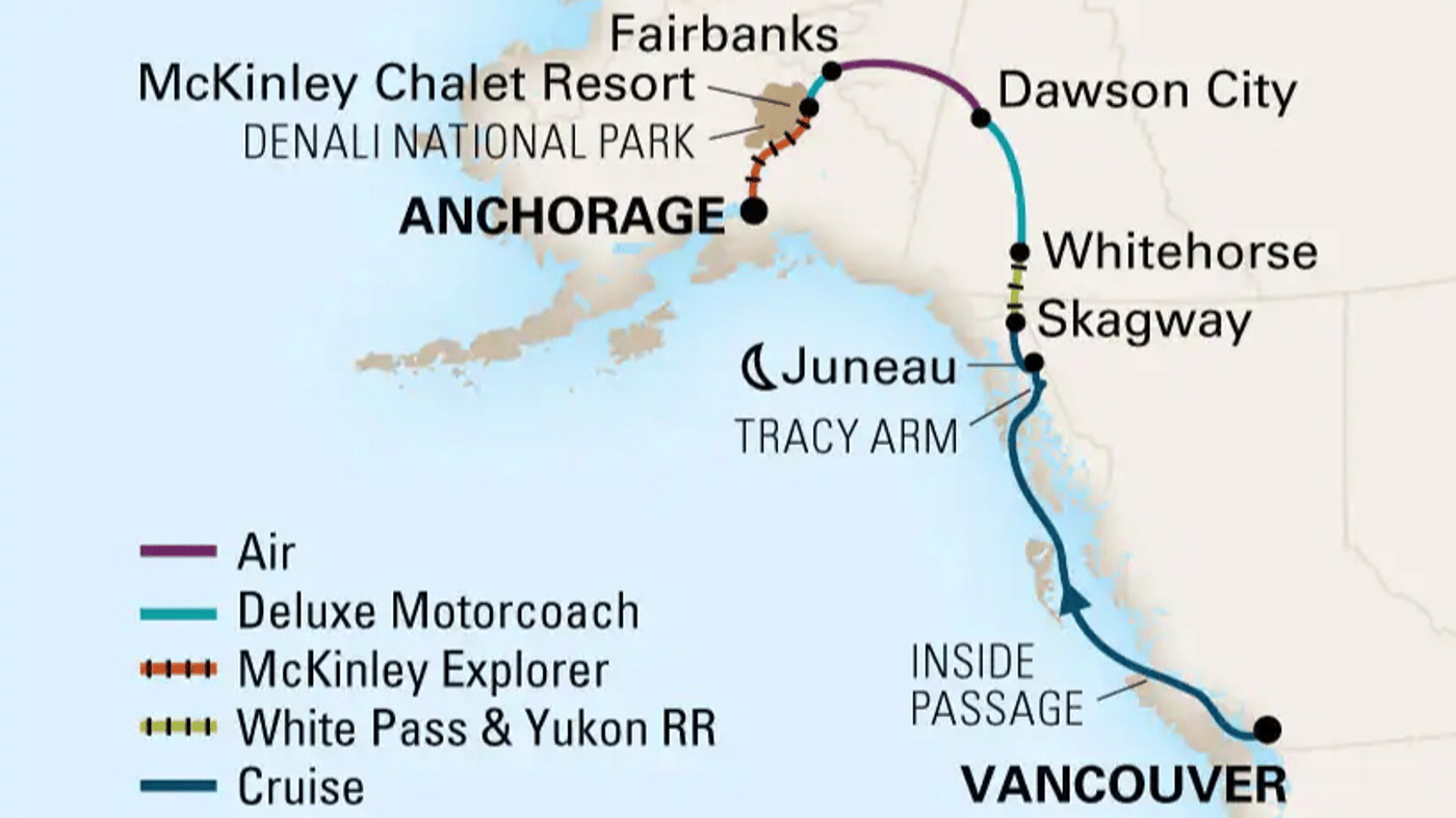 Your itinerary at a glance