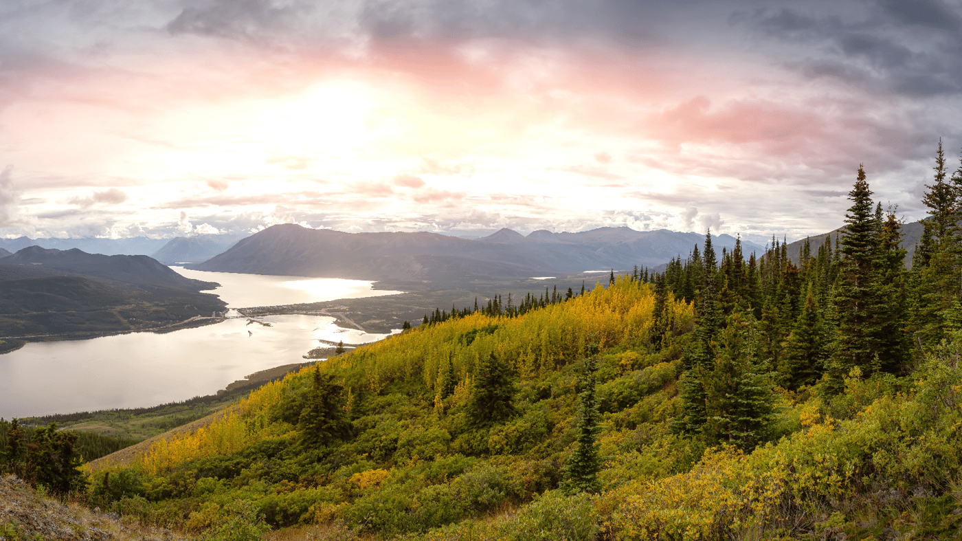 Whitehorse - capital of the Yukon.