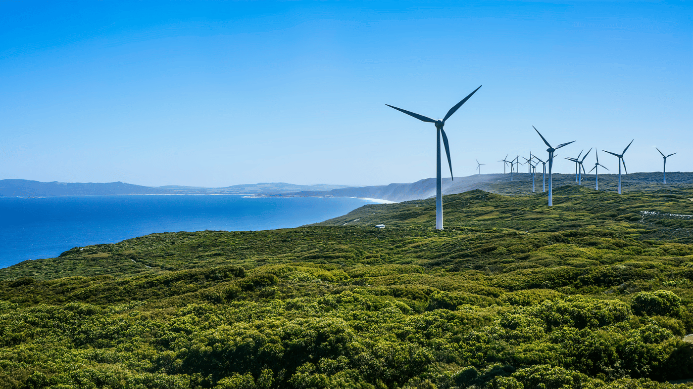 Wind Turbines in Albany