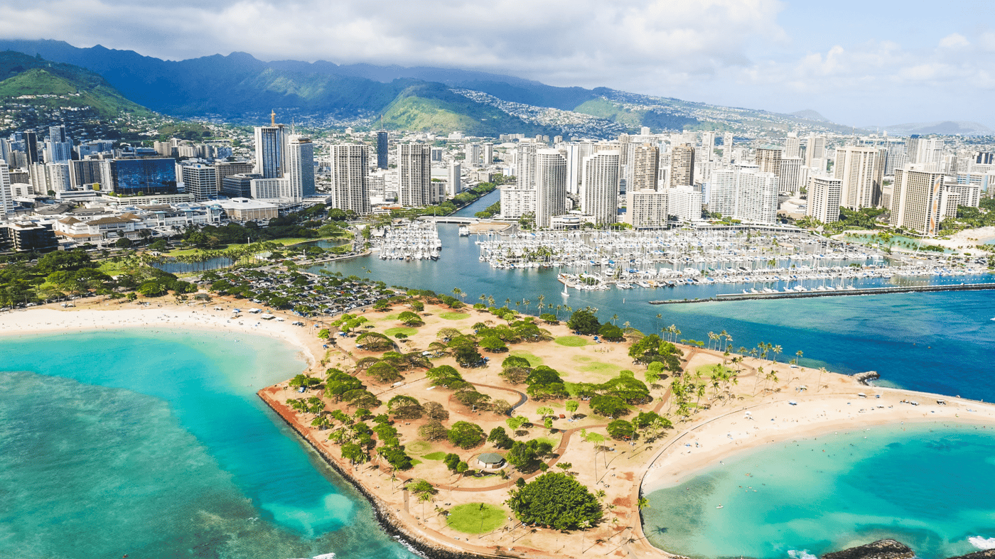 Overnight stay in Honolulu