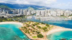 Overnight stay in Honolulu