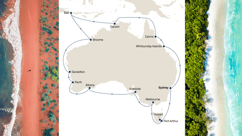 Queen Elizabeth Sydney Circumnavigation