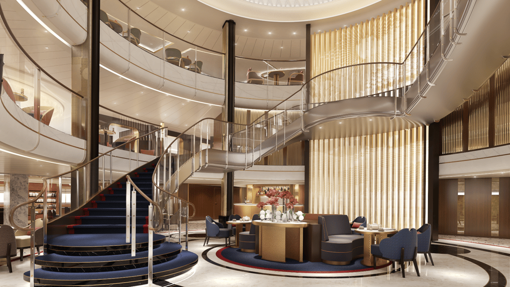 Cruise in elegance aboard the Queen Anne
