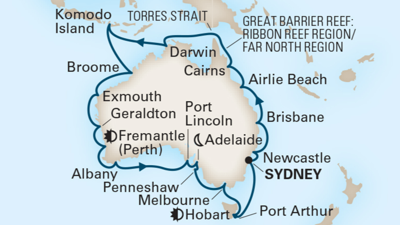 Your cruise at a glance