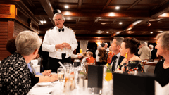 Enjoy all meals included in your package (table d’hote and a la carte menus)