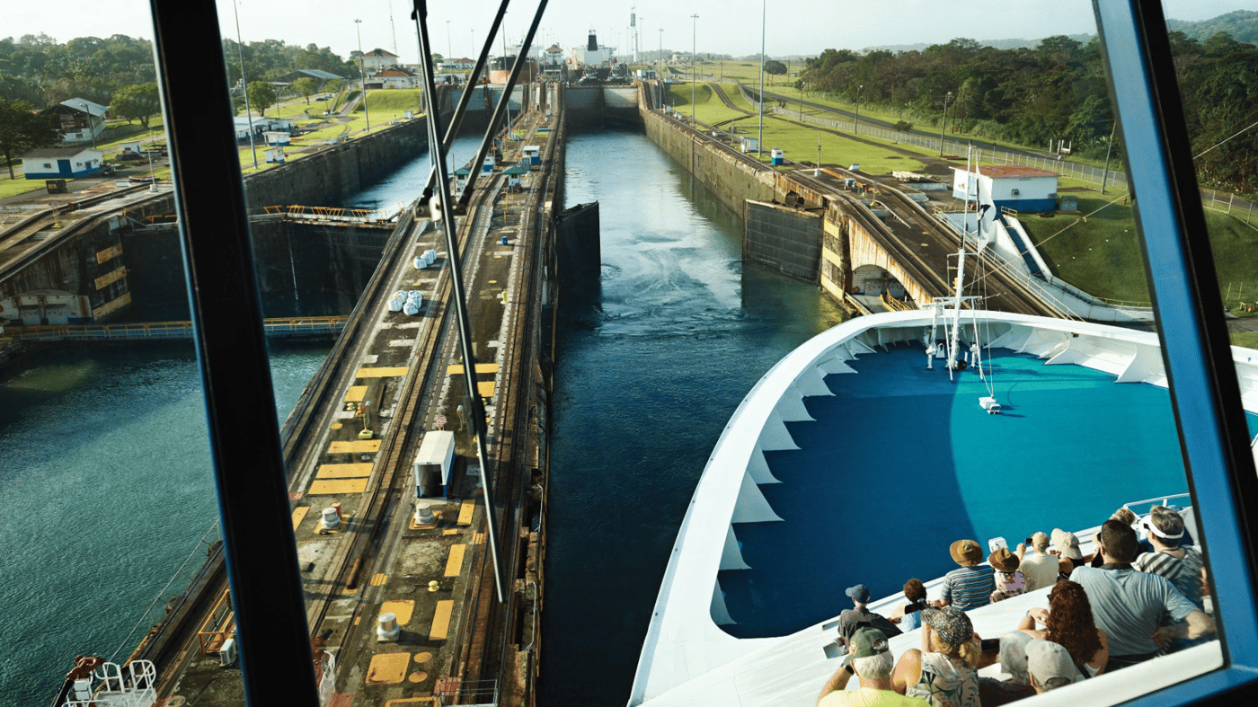 Panama Canal Full Transit New Locks
