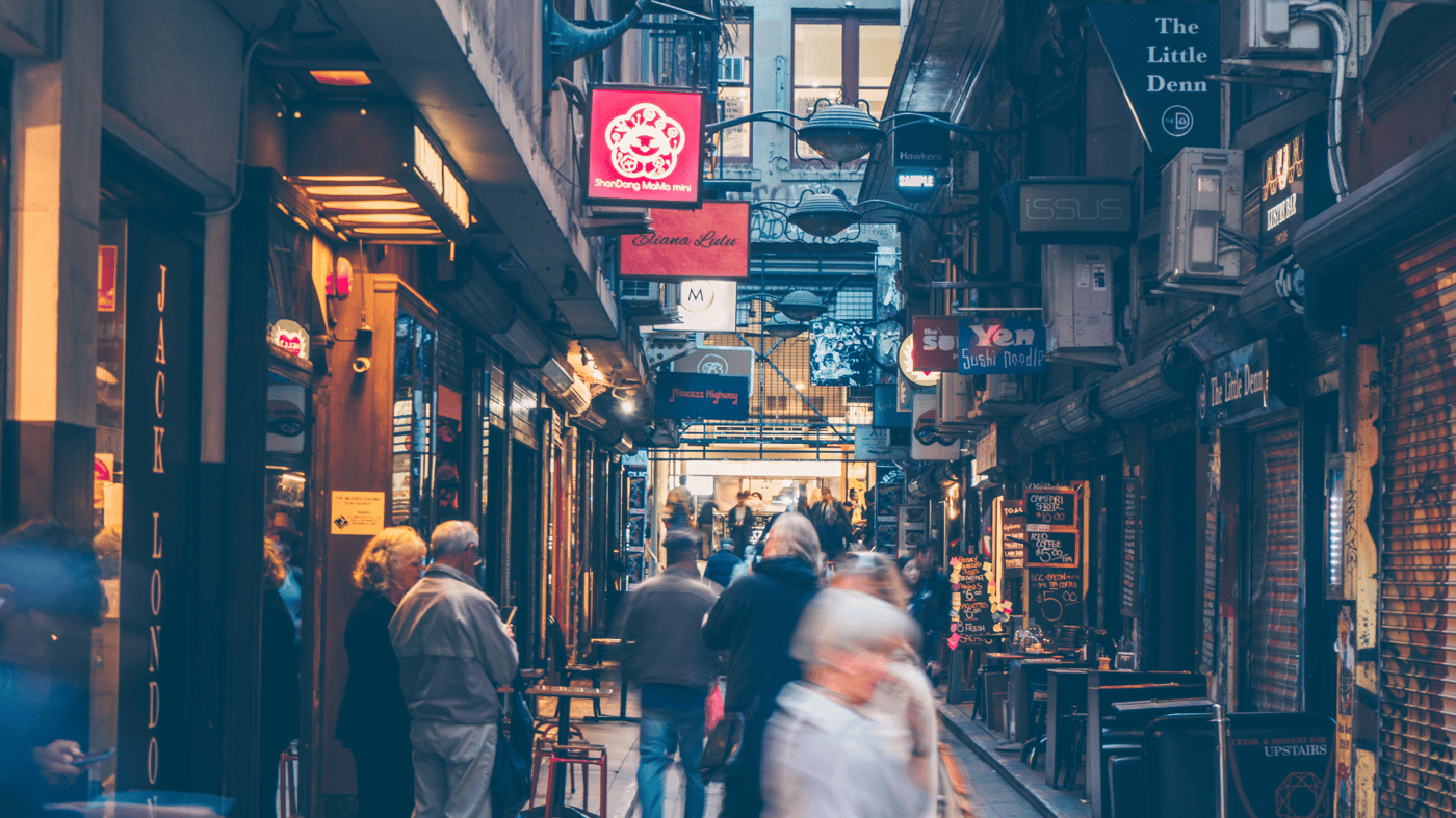 Melbourne laneway