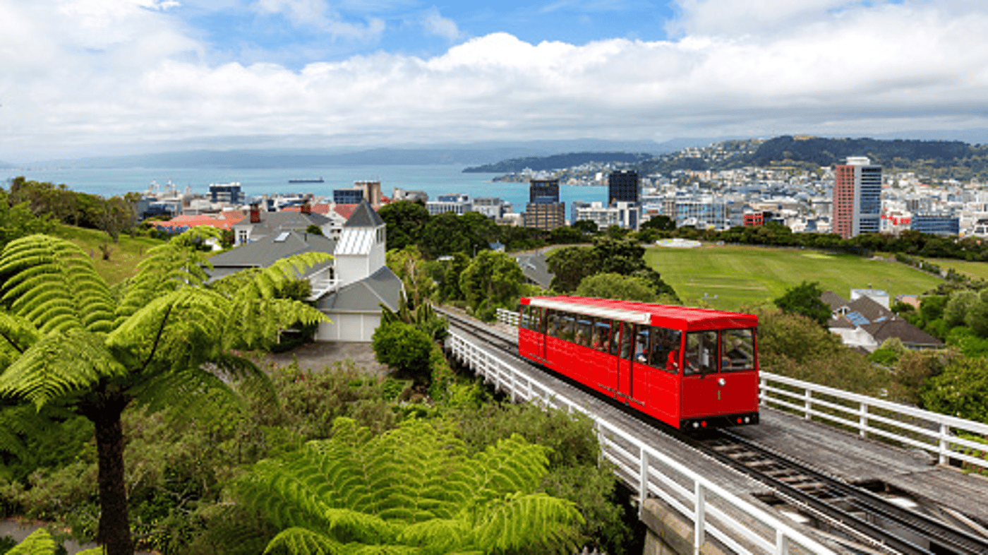 Your tour ends in Wellington 