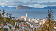Experience life in coastal towns like Hammerfest