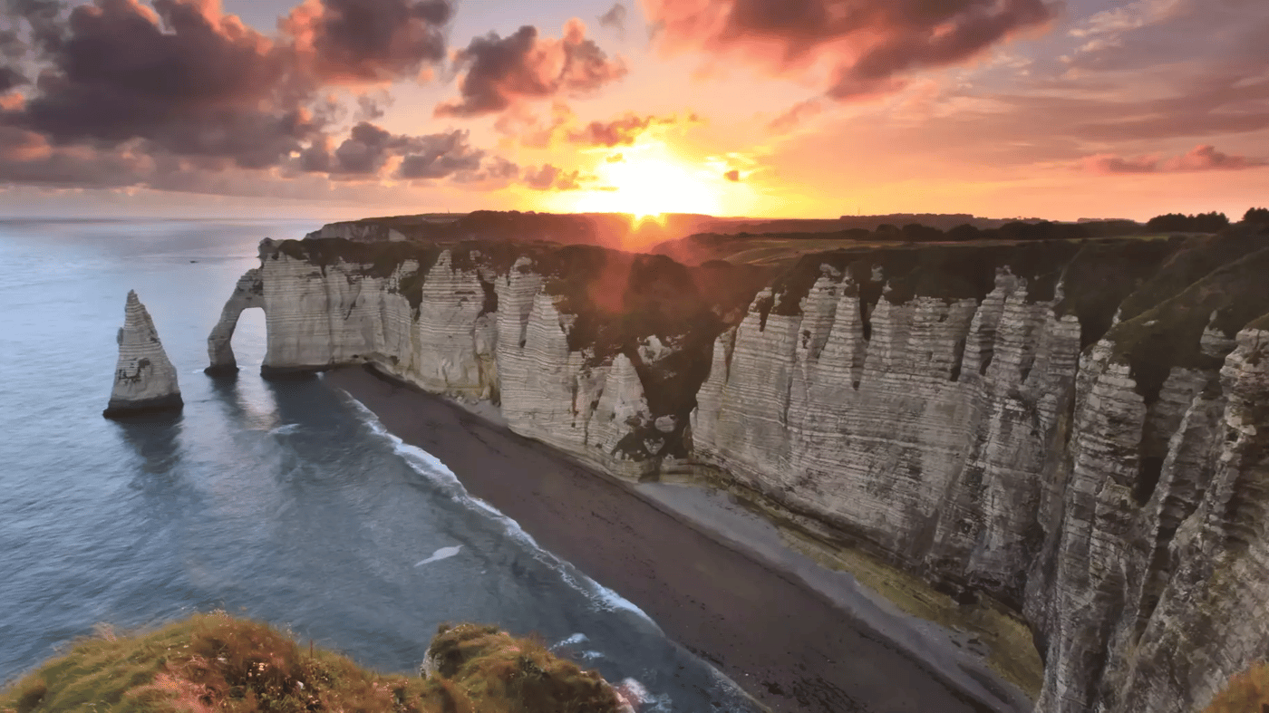 Take in the breathtaking scenery of the French countryside
